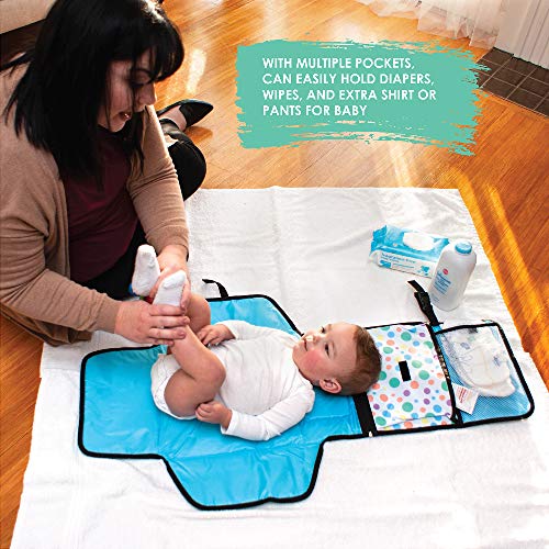 MrSunshine Diaper Changing Clutch, Portable Diaper Changing Pad, Baby