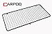 Carpod Cargo Carrier Hitch Basket with Lockable Top Lid, Cargo Volume 14 cu ft, Weight Capacity 450 lb. Durable One-Piece Welded Galvanized Frames, Folds Flat for Easy Storage, with True 2” Shank