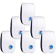 TEcoArt Ultrasonic Pest Control Repeller 6 Packs,Electronic Plug in Repellent pest Control for Bugs, Insects, Roaches,Mice,Rodents, Mosquitoes, Spiders