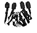 Universally Adjustable Bondage Bed Restraints Kit with Ankle Cuffs and Handcuffs for SexBondage Bed Restraints Set for Sexthumb 1