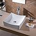 Luxier CS-016 Bathroom Porcelain Ceramic Vessel Vanity Sink Art Basin