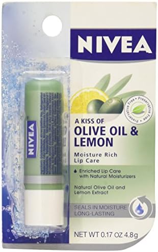 Nivea Lip Care, Moisture Rich, Olive Oil & Lemon by Nivea