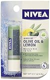 Nivea Lip Care, Moisture Rich, Olive Oil & Lemon by Nivea