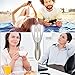 Prikola Electric Head Scalp Massager Neck Handheld Massage Tool Soft Resin Finger Gripper Claw Relax Spa Therapy Healing Vibration Headache Relief Comb for Men Women