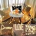 IDESION 2 Pack 20 Feet 60 Led Fairy Lights Waterproof Copper Wire Twinkle String Lights with 2 Mode Charging Type USB Powered/Battery Operated for Bedroom Indoor Holiday Decoration