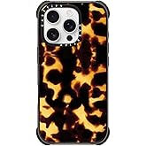 CASETiFY Ultra Impact iPhone 16 Pro Case [Strong Slim / 11.5ft 5X Militray Grade Drop Protection/Compatible with Magsafe] - Tortoiseshell - Clear Black