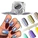 Vrenmol 1g/Box Holographic Laser Powder Nail Glitter Rainbow Chrome Nail Powder Manicure Pigment