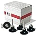 2-inch Conditioning Disc Pad Holder Assembly, Pack of 5-1/4'' Shank - Compatible with 3M ROLOC Scotch-Brite Brand Discs - Speed-Lok TR Quick-Change Attachment