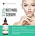 Kate Blanc Cosmetics Retinol Serum 2.5% with Hyaluronic Acid & Vitamin E, 4oz - Anti-Aging, Reduces Fine Lines, Dark Spots, Wrinkles