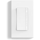 ELEGRP LEDPro&trade; Multi-Location Dimmer, EDM25BM Master Dimmer Light Switch for LED, Single Pole/3 Way, 1 Pack, Matte White