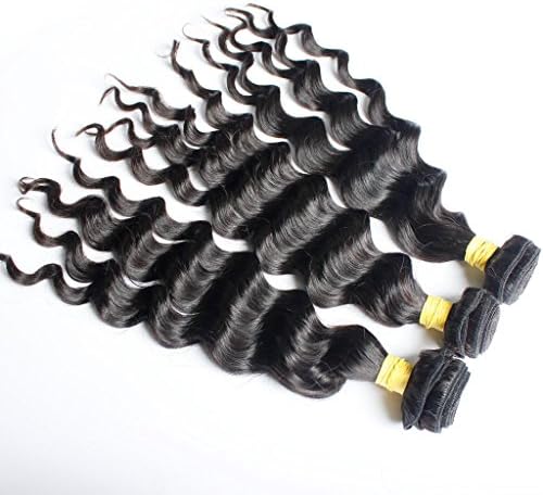 Bouncy Maxglam Hair Products Brazilian Loose Curly More Wavy Texture Natural Unprocessed Brazilian Virgin Hair 3Pcs Lot 100% Remy Human Hair Weaves