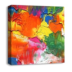 Abstract Bricks Feature Painting Artwork for Home Framed
