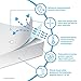 Linenspa Waterproof Pillow Protector - Premium Smooth Fabric - Standard Pillow Protector White