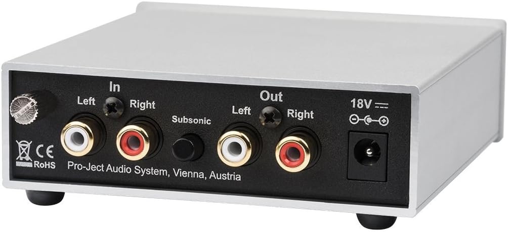 Pro-Ject Phono Box S2, MM/MC Phono Stage with audiophile Performance, (Black) - Image 3