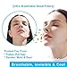 WoodyKnows Ultra Breathable Nose / Nasal Filters(New Model) for Hay Fever, Pollen Dust Allergies, Pet Hair and Dander Allergy, Allergic Asthma, Sinusitis, Rhinitis Relief Reliever, Block Allergens Airborne Particles, Portable Air Purifier Cleaner Mask Hepa Screen, Alternitives of Medicine Spray Strips, Breathe Easy Pure Right (2 Filter Frames and 6 Pairs of Replacement Filters) (III-R).