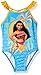 Disney Girls' Moana Swimsuit, Sky Blue, 3T