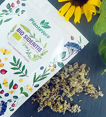 Planta Vera Organic Bergtee BIO Sideritis Eisenkraut Lose lose Kräutertee 300G – Bild 4