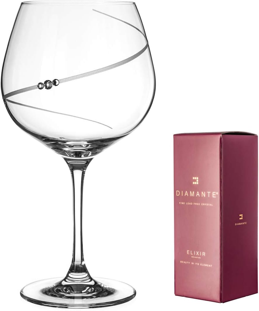 swarovski crystal gin glasses