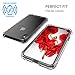 Luvvitt iPhone XR Case and Tempered Glass Screen Protector Set Crystal View Cover with Slim Hybrid TPU Gel Bumper and Hard Scratch Resistant Back for 6.1