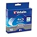 Verbatim BD-R 50GB 6X Blu-ray Recordable Media Disc - 3 Disc Jewel Case Box - 97237