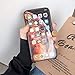 Phone case for iPhone Xs MAX, Fashion Elegant Luxury Designer Classic Monogram Vintage Style Card Holder for iPhone Xs MAX, Full Protection case for iPhone Xs MAX ... (Brown)