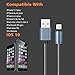 iPhone Cable Charger Cord for iPhone , VANTEN Metal Alloy Braided Lightning Cable USB Charging Cable Sync Charger Data Cord for iPhone 7 Plus 6S Plus 6 Plus SE 5S 5C 5 iPad 2 3 4 Mini Air Pro iPod 3ft