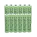 QBLPOWER Solar Light Batteries AAA Triple A NIMH 600mAh 1.2V Rechargeable for Garden Lights Remotes Mice(12Pcs) primary