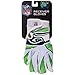 Franklin Sports Youth Football Receiver Gloves For Kids, NFL Team Logos and Silicone Palm , Medium/Large