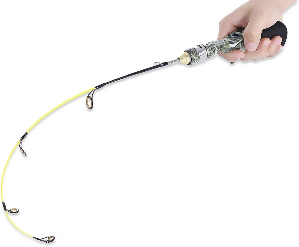 Sidney Wollaston 60cm Professional Gun Type Ice Fish Pole Fishing Rod