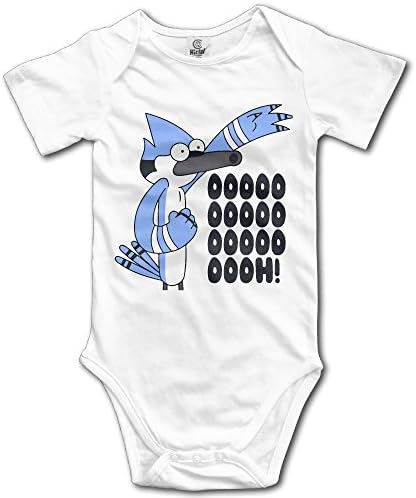 Baby Outfits Regular Show Mordecai Oooh! Vintage Baby Bodysuit