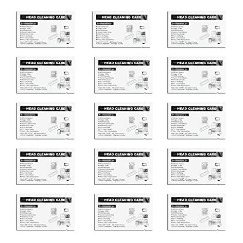 Swipe Head Cleaning Cards for Magnetic Stripe Credit Card Readers (15 PCS) - Thumbnail 6