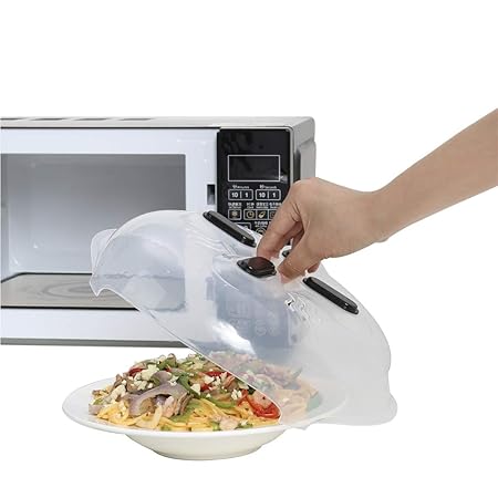 JWR Comida Salpicadura Guardia Microondas Hover Anti-Salpicadura ...