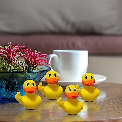 Rubber Ducks 5 Pack The Finger Rubber Duck, Cute Small Rubber Ducks