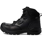 KEEN Utility mens Independence 6" Leather Waterproof Composite Toe Work Boots