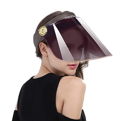 Women's Anti-UV Visor Hat with Solar Shield for Sun Nepal Ubuy