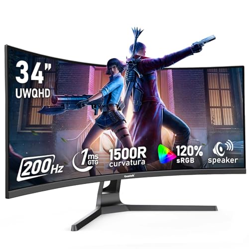 Gawfolk 34-Inch Ultrawide Gaming Monitor