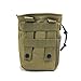 wedigout Camo Finds Pouch Metal Detector Accessory Portable Treasure Holder Waist Bag (Khaki)