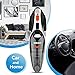 Handheld Vacuum, LOZAYI 7KPA Cordless Vacuum Cleaner Rechargeable Hand Vac, LED Light 100W Stronger Cyclonic Suction Lightweight Wet/Dry Handheld Vacuum Cleaner for Home Pet Hair Car Cleaning-Orange