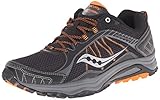 Saucony Men's Grid Excursion TR9 Running Shoe, Black/Orange, 9 M US