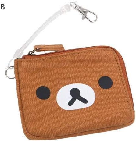 J's Planning San-X Rilakkuma Pass Case w/ Reel K-7030 [B]