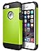 iPhone 5S Case,iPhone SE Case,Geminiman Hybrid Dual Layer Slim Case Flexible TPU Bumper & Hard PC Back Rugged Premium Shockproof Protective Durable Cover for iPhone 5S/SE/5(Green)