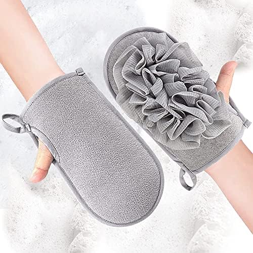 High Quality 2 in 1 Morocco Kessa Exfoliating Bath Glove Mitt for Body