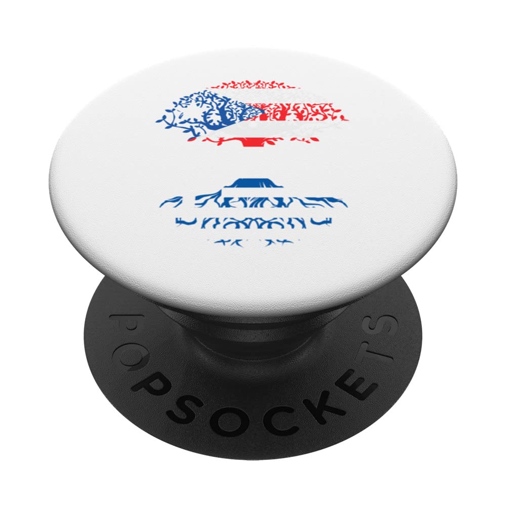 puerto rican grown with greek roots puertorican PopSockets Swappable PopGrip