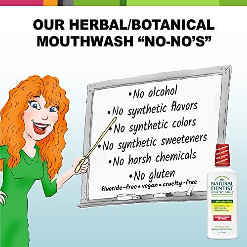 The Natural Dentist Healthy Gums Antigingivitis/Antiplaque Rinse