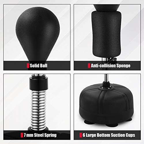 image for Ejoyous Boxing Punching Bag, Free Standing Speed Punching Ball Bag Hei