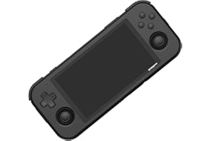 Retroid Pocket 3 Plus Retro Game Handheld Console, Retroid Pocket 3 Plus Android Retro Game Console Multiple Emulators Console Handheld 4.7 Inch 16:9 Display 4500mAh Battery Classic Games (Black)