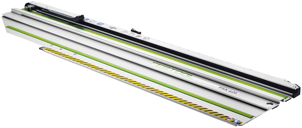 Festool 769942 FSK 420 Cross Cutting Guide Rail,Green