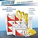 MIFFLIN-USA Flat Lanyards for ID Badges (Yellow, 36 Inch, 25 Pack), Comfortable Neck Straps