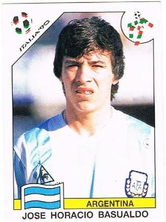No. 222 Jose Horacio Basualdo of Argentina Italia 90 World Cup