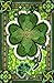 Shamrocks St. Patrick's Day Garden Flag Decorative Clovers Irish Green 12